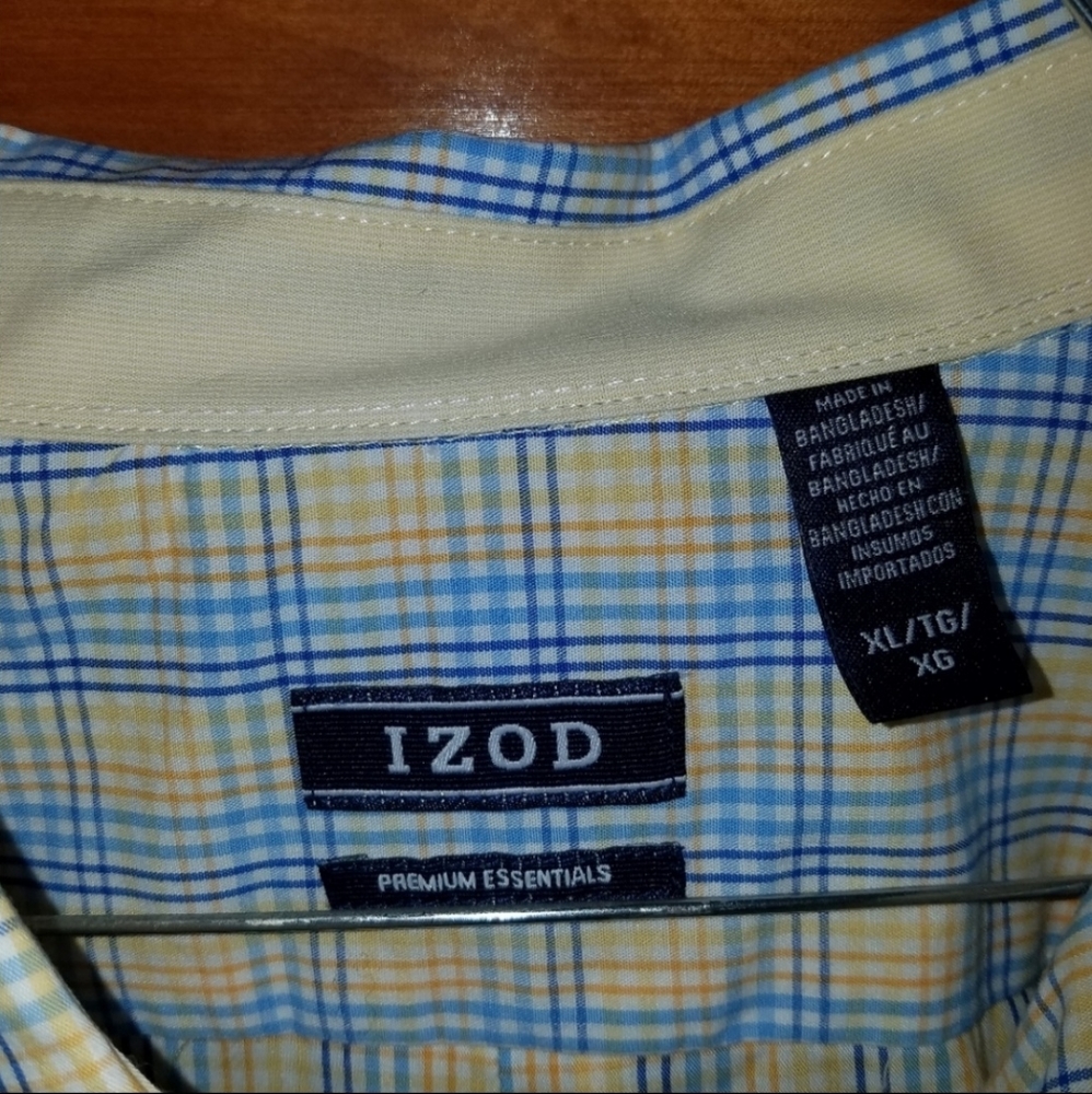 Izod selection of 13 Izod dress and casual shirts.